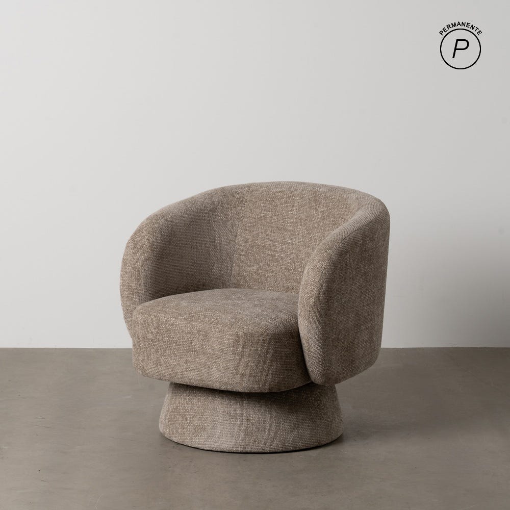 Fauteuil FABIO TAUPE