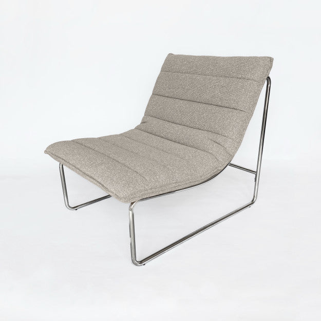 Fauteuil MAJESTIC TWEED LIN PERLE