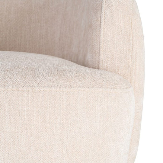 Fauteuil PIVOTANT CARLO CREME