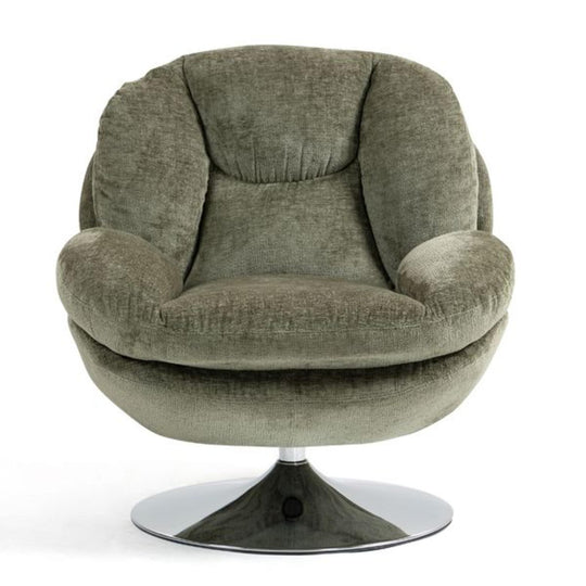 Fauteuil pivotant Topi Kaki