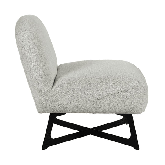 Fauteuil UMA BLANC CASSE