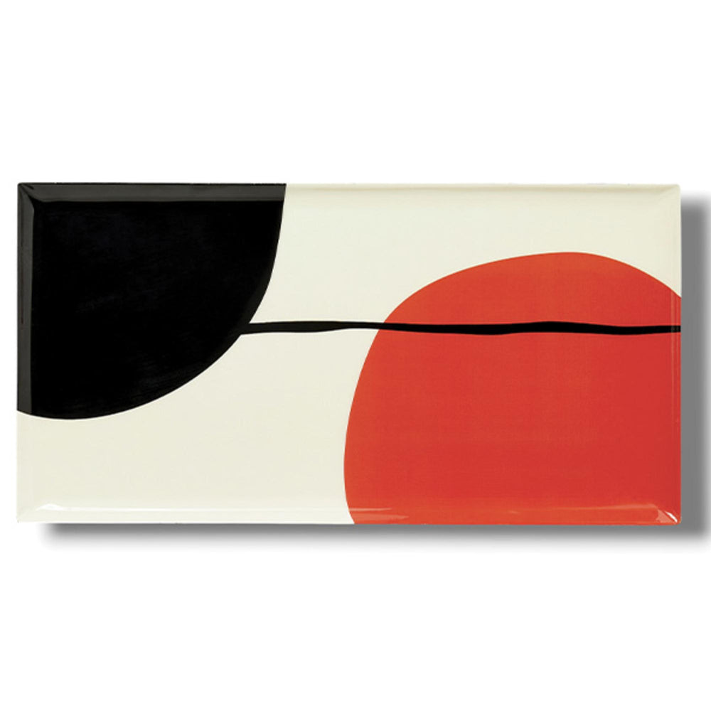 GANGZAI - Plateau Rectangulaire GEOMETRICA ZEN