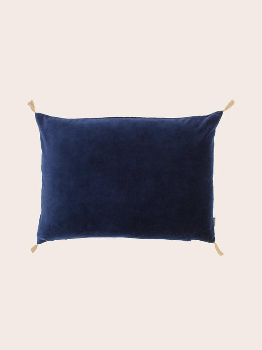 Housse de coussin en Velours Navy