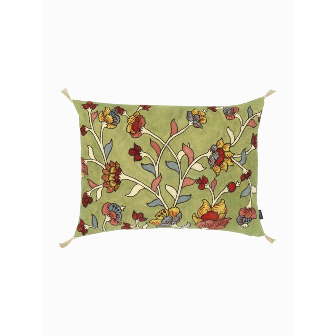 Housse de coussin KALAMKARI Mousse