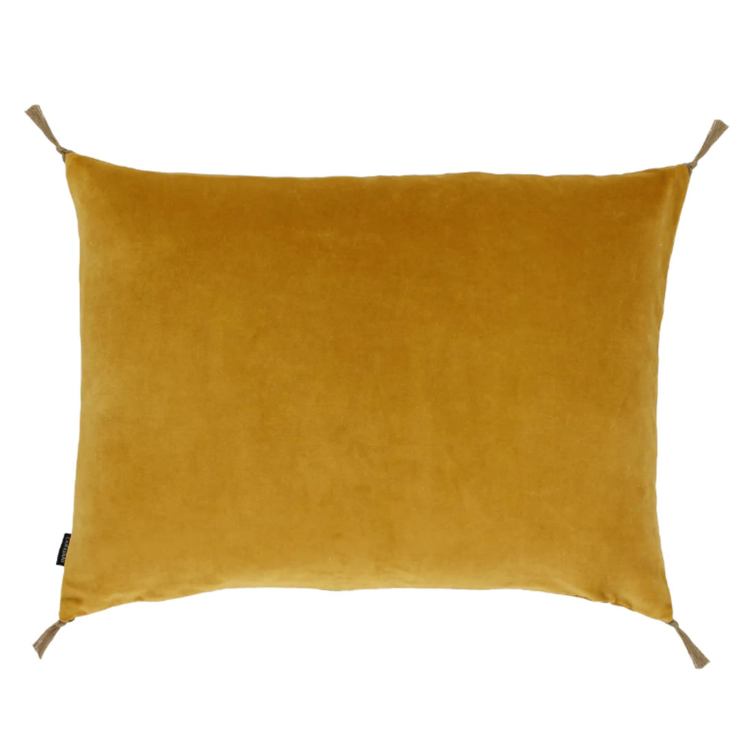 Housse de Coussin Velours Safran 