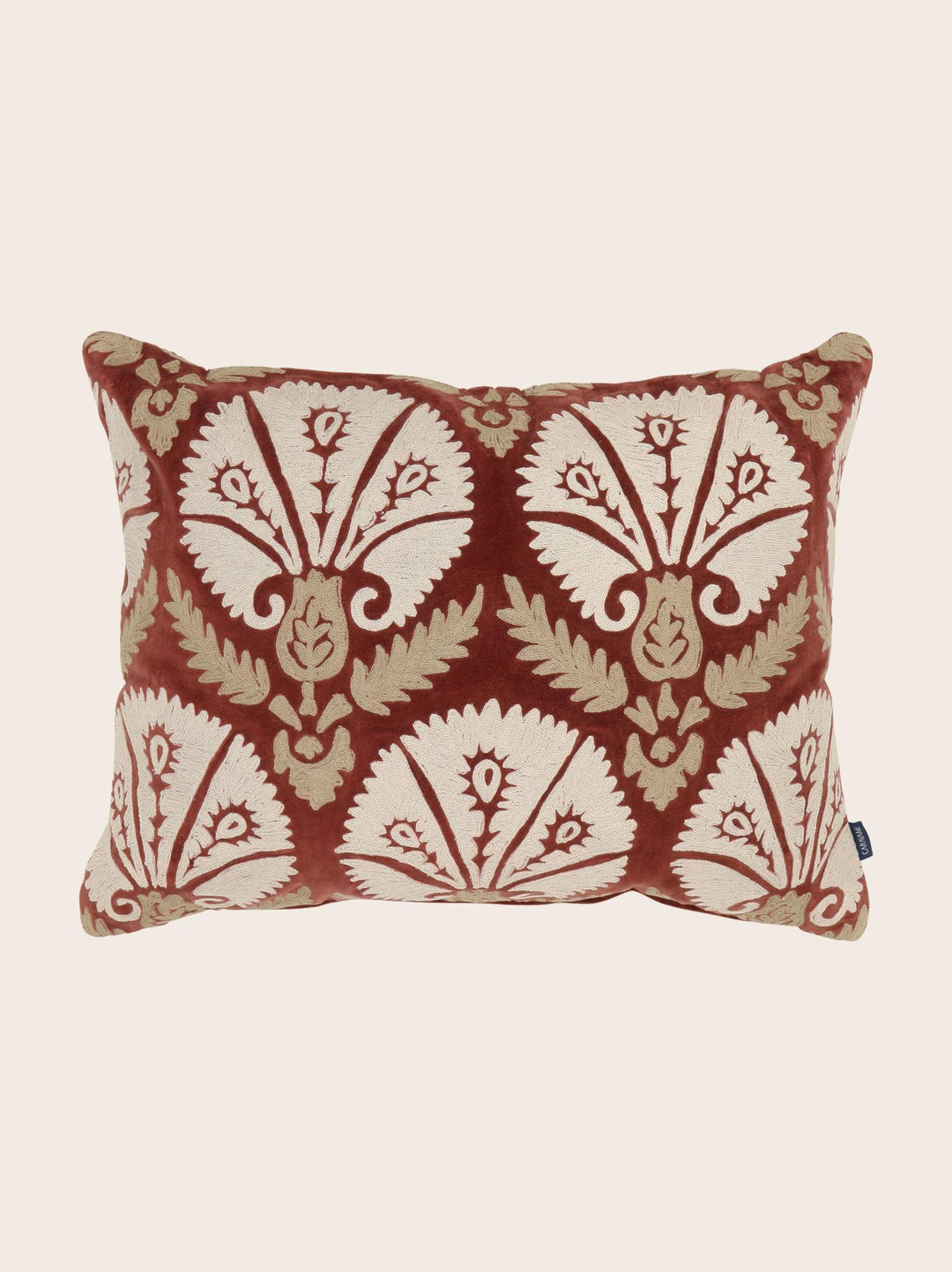 Housse de Coussin ZAHOR Acajou