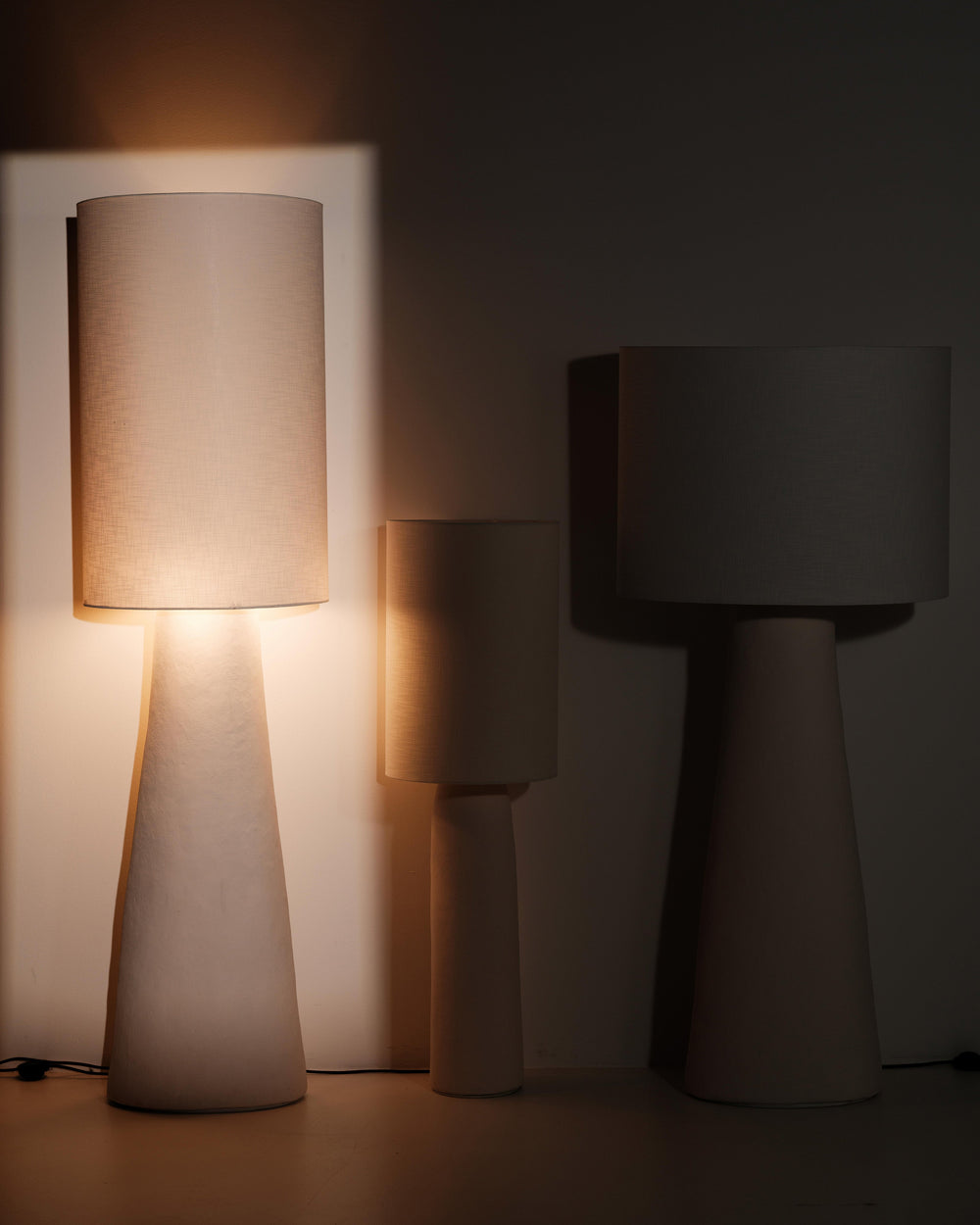 Lampadaire 04 EARTH BLANC