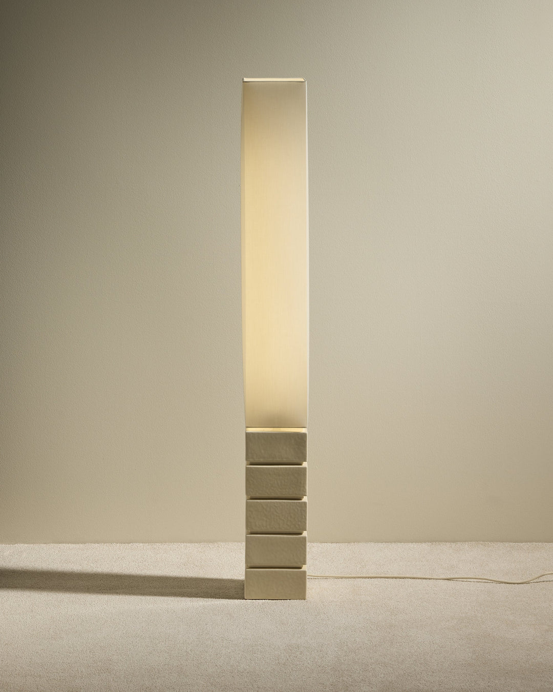 Lampadaire TOWER ECRU