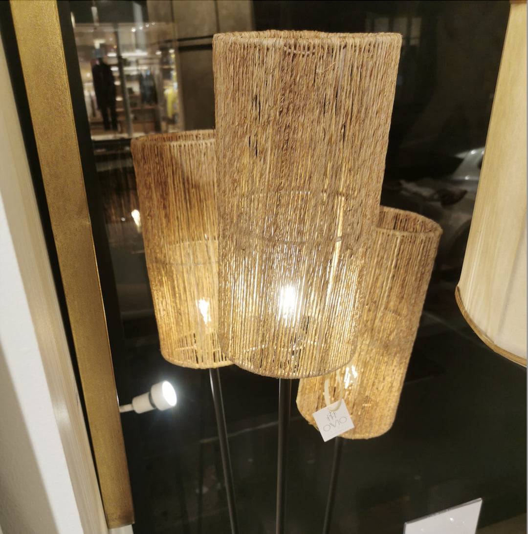 Lampe 3 branches Fabric Naturel 