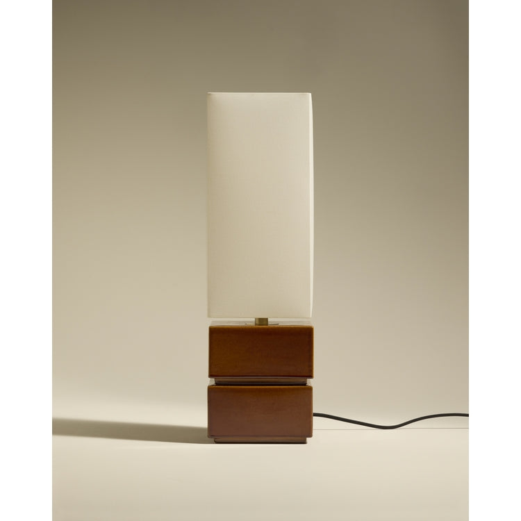 Lampe à poser TOWER NOISETTE
