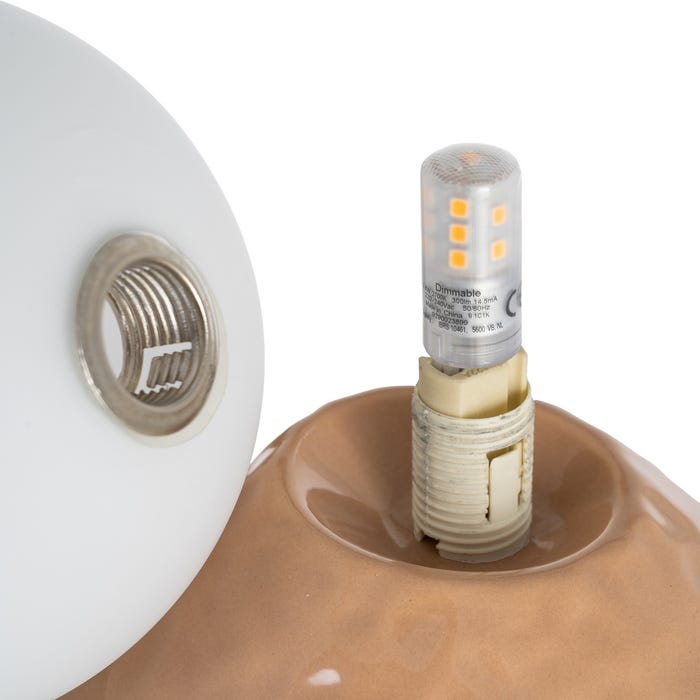 Lampe CERAMIQUE MARTELEE NUDE