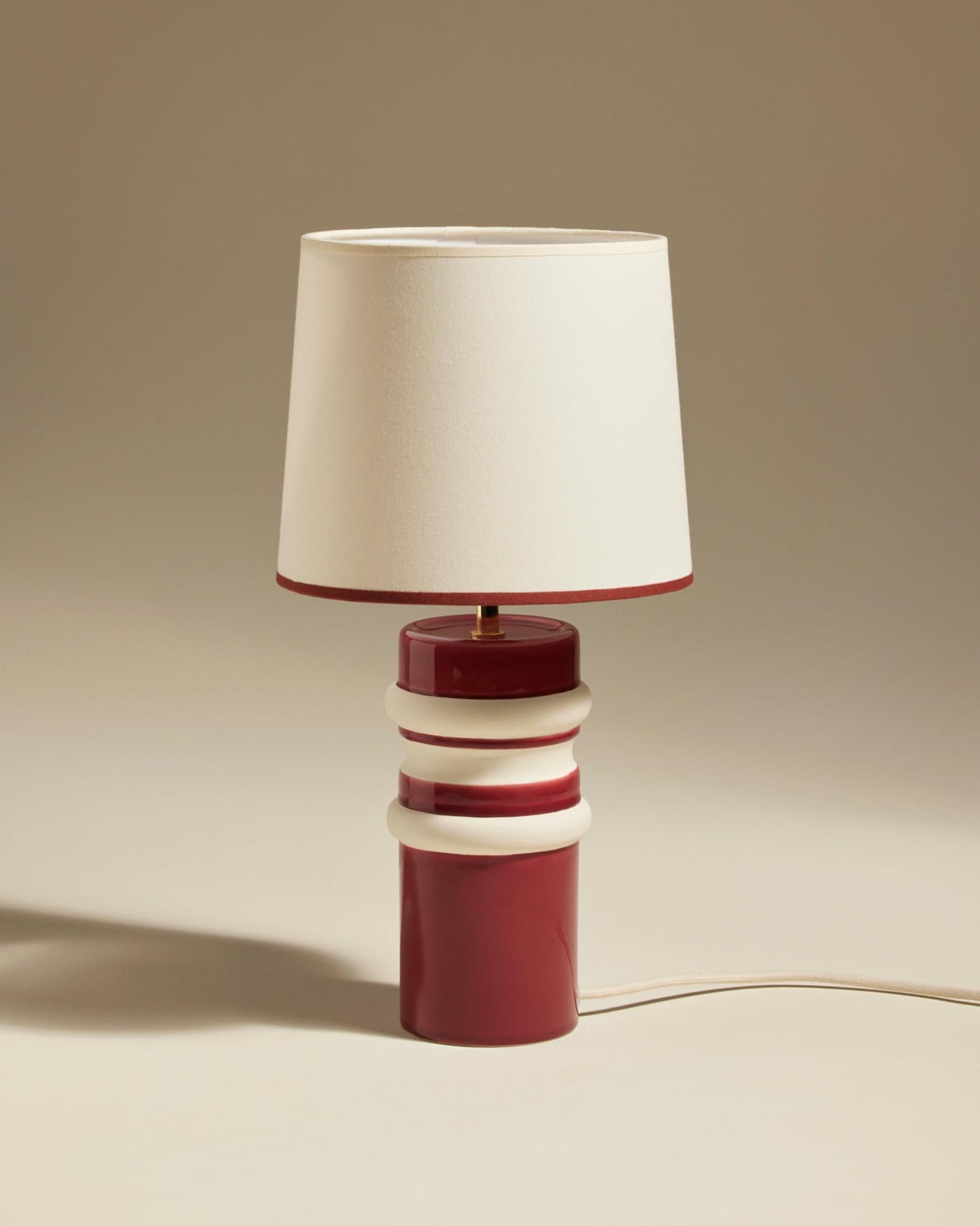 Lampe de table Aquarius Carmin