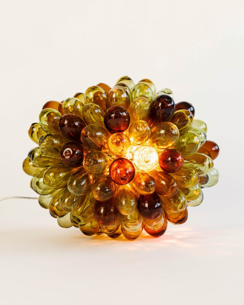 Lampe GRAPPE OLIVE - BROWN