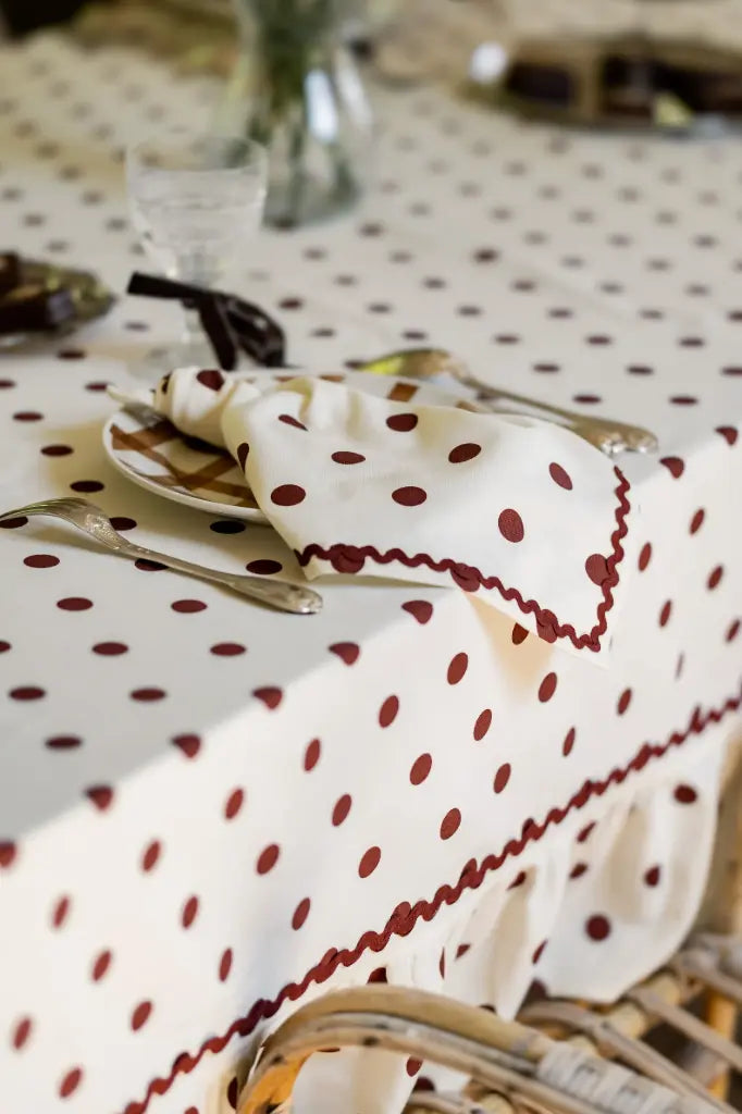 Lot de 2 serviettes PAULETTE BROWN