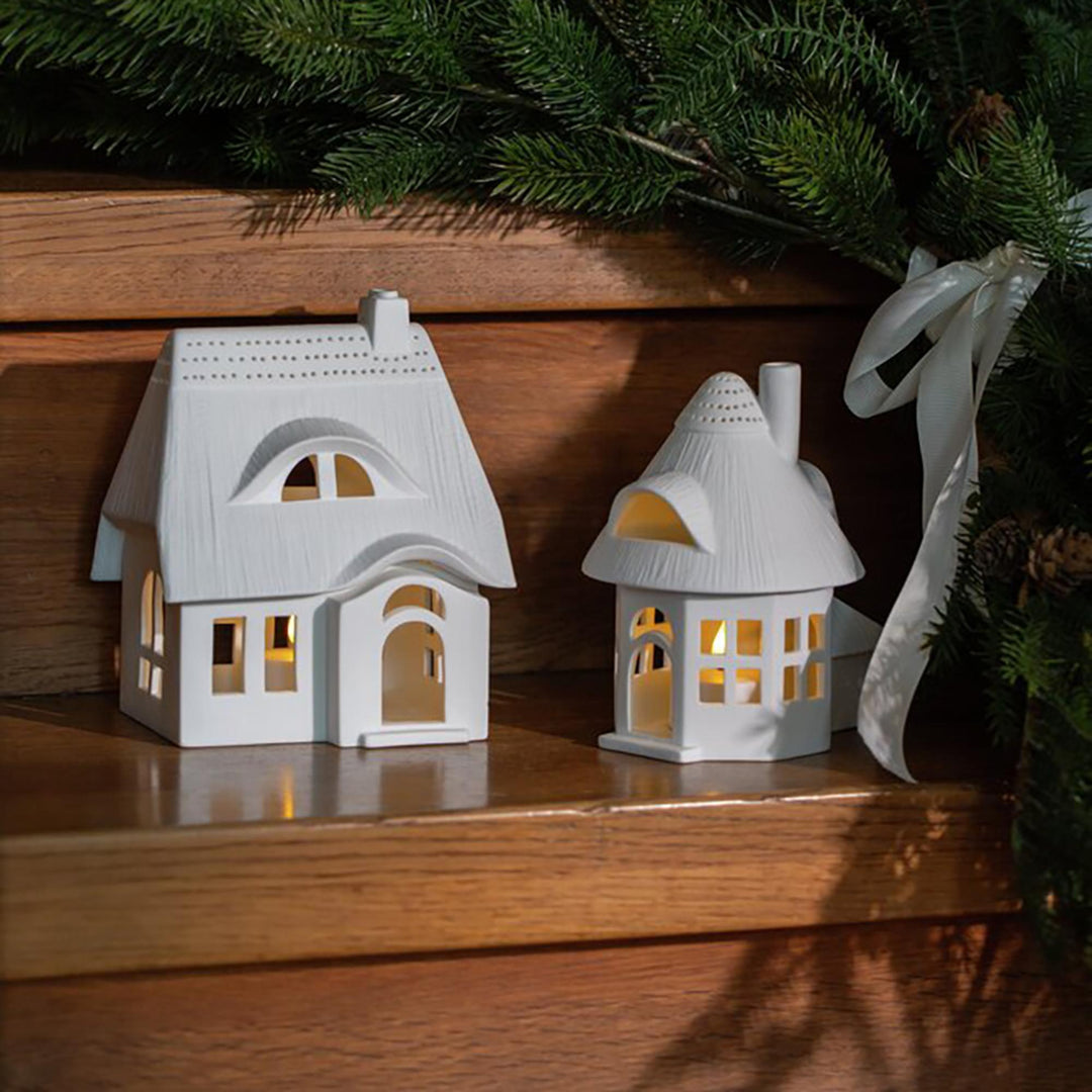 Maison Rectangulaire TOIT DE CHAUME BLANC