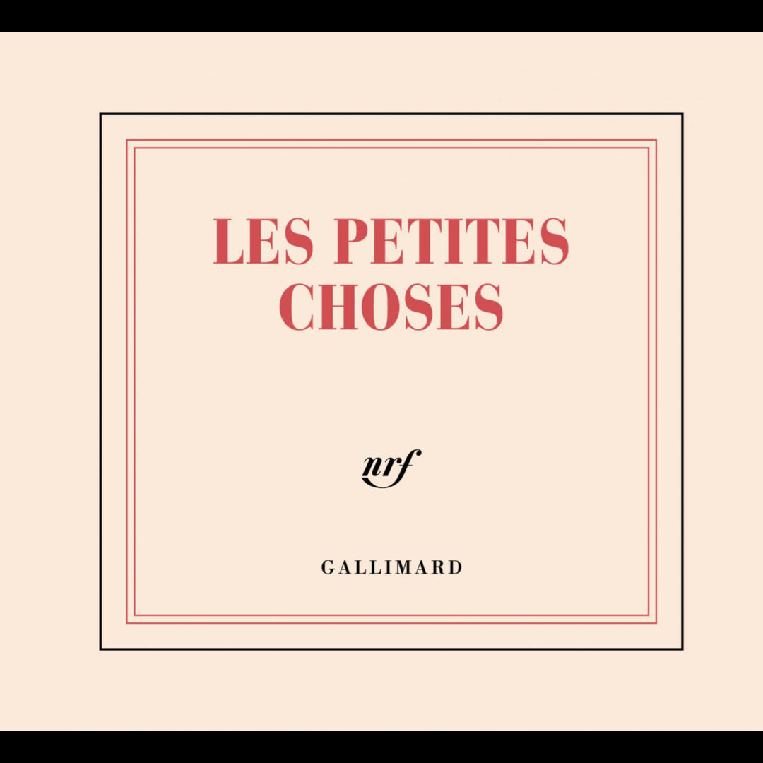 Mini bloc Gallimard Les petites choses