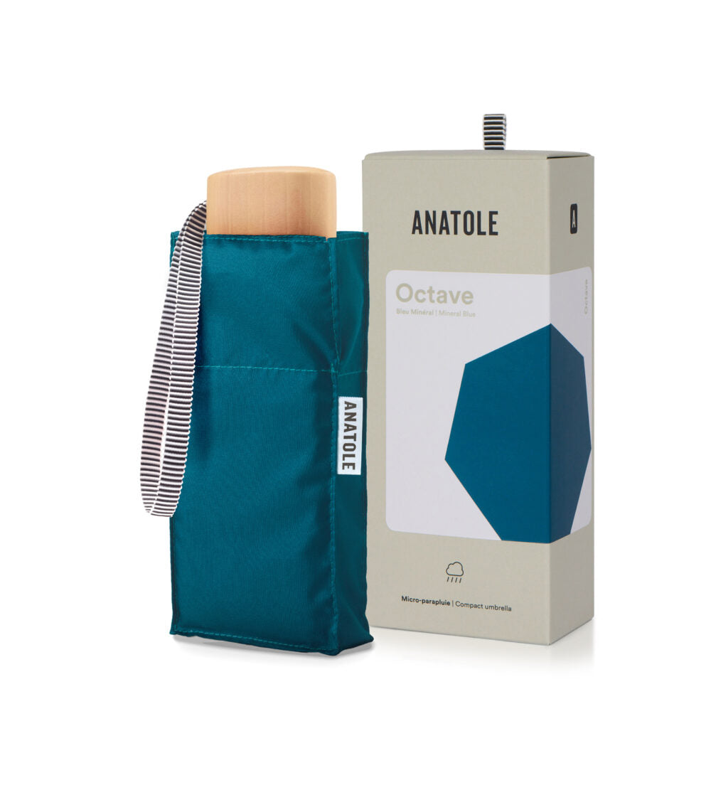 Mini Parapluie BLEU MINERAL - OCTAVE