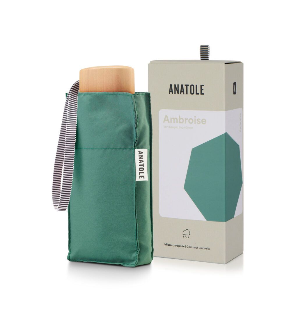 Mini Parapluie VERT SAUGE - AMBROISE