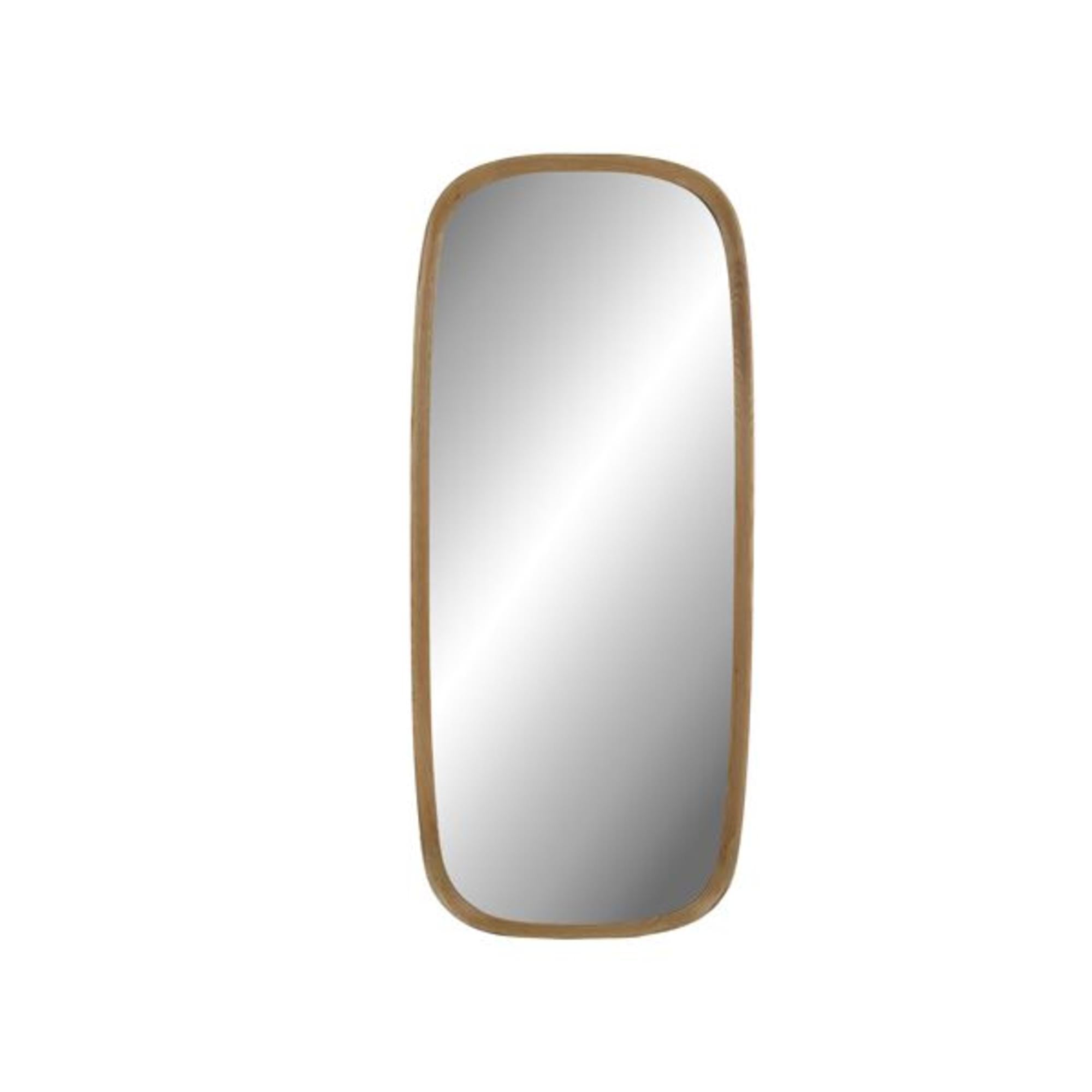 Miroir QUERCUS L140 x W5,5 x H60 cm - naturel