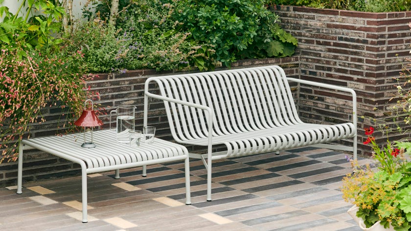 Palissade Lounge Sofa - Banc à accoudoirs CREAM WHITE