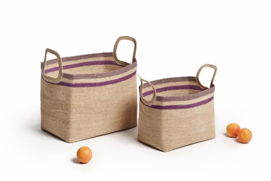 Panier Rectangulaire POPI Violet