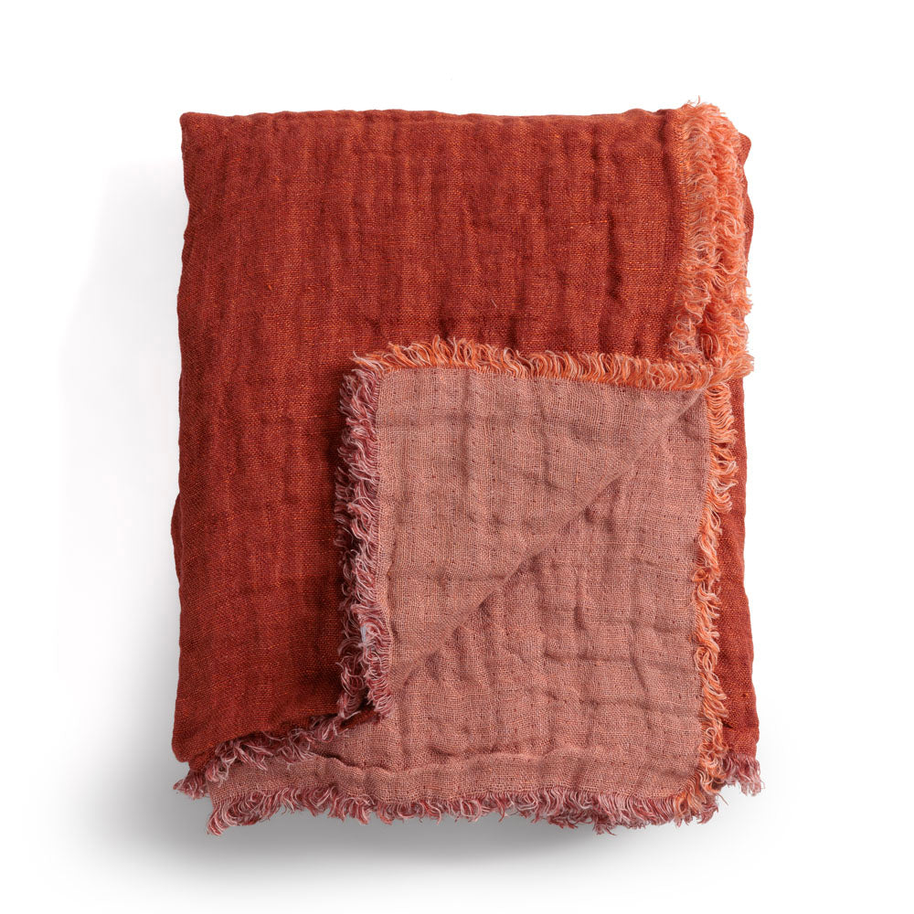 Plaid GAUFRE LIN LAVE ETOSHA