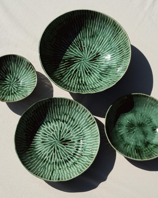 Plat de Service VERDE LANZA Vert