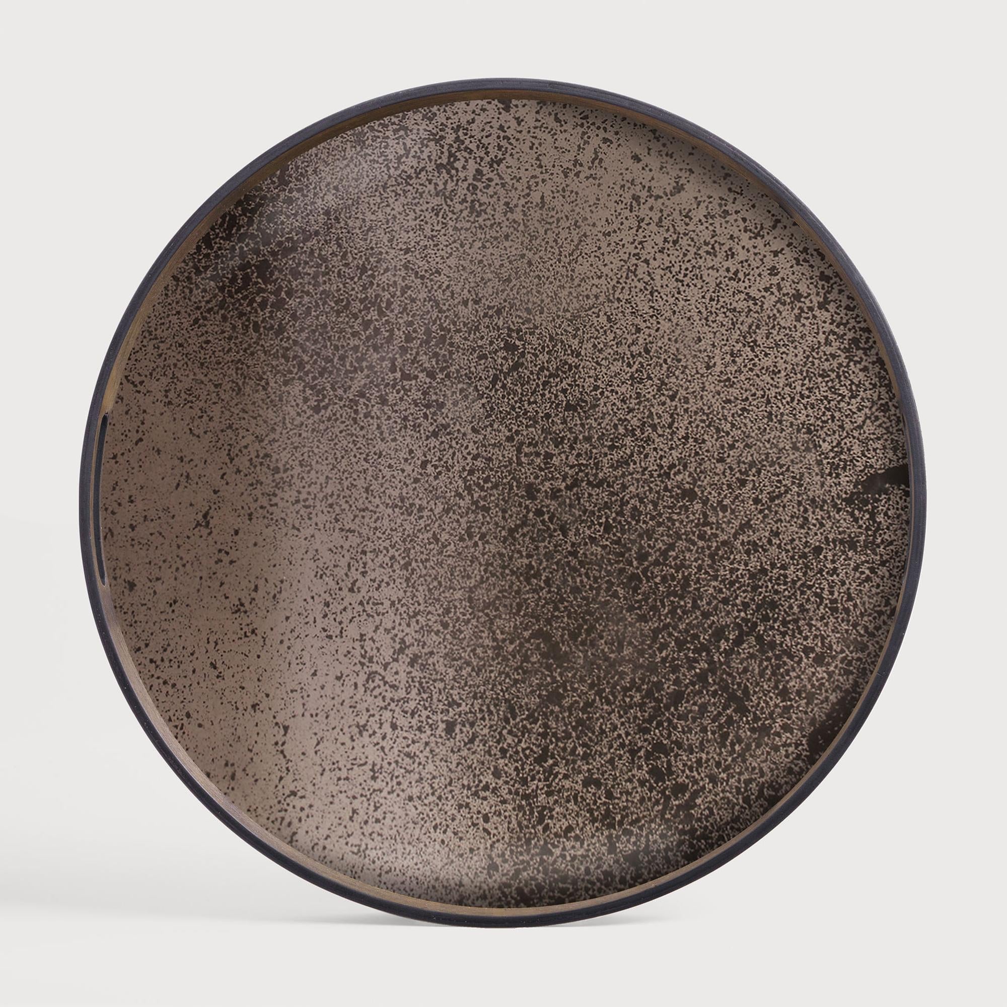 Plateau Aged Miroir Bronze