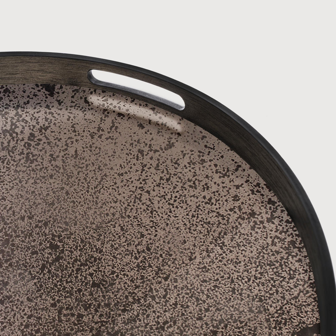 Plateau Aged Miroir Bronze