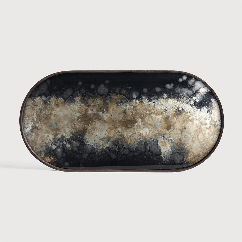 Plateau Organic Organic Oblong - Noir