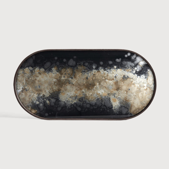 Plateau Organic Organic Oblong - Noir