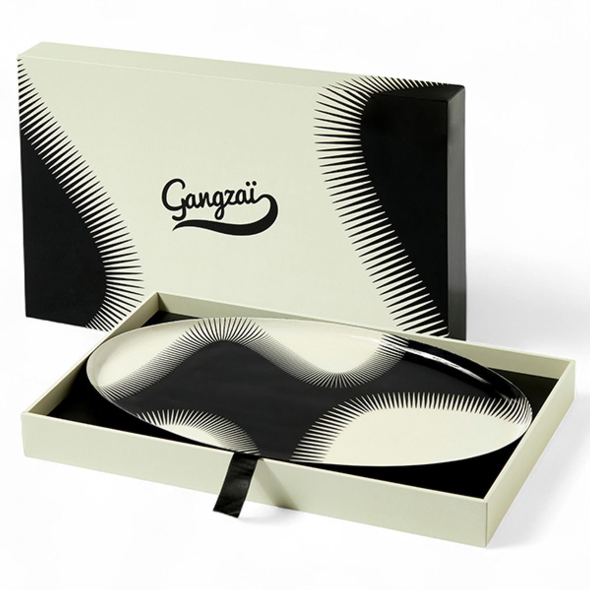 Plateau Ovale GEOMETRICA WAVE