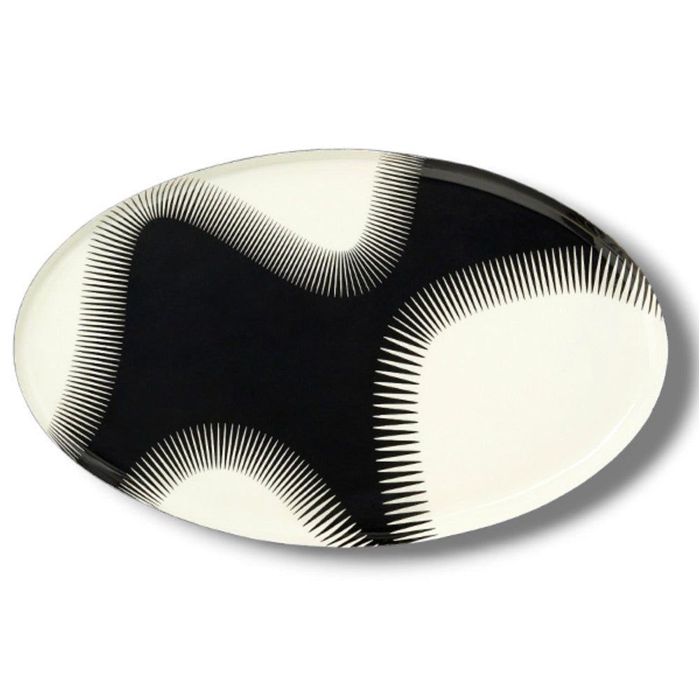 Plateau Ovale GEOMETRICA WAVE