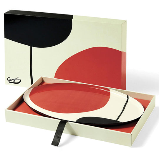 Plateau Ovale GEOMETRICA ZEN