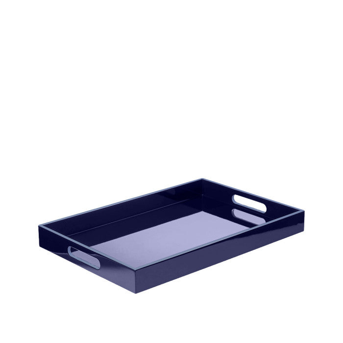 Plateau Rect 60x40 BLEU CEYLAN