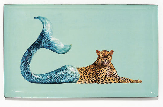 Plateau Rectangulaire Figuratif Pin Up