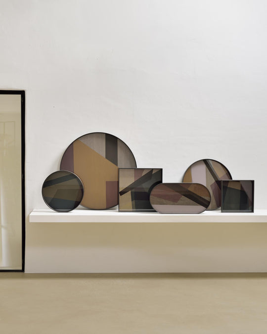 Plateau Rond Angle Tray Pinot