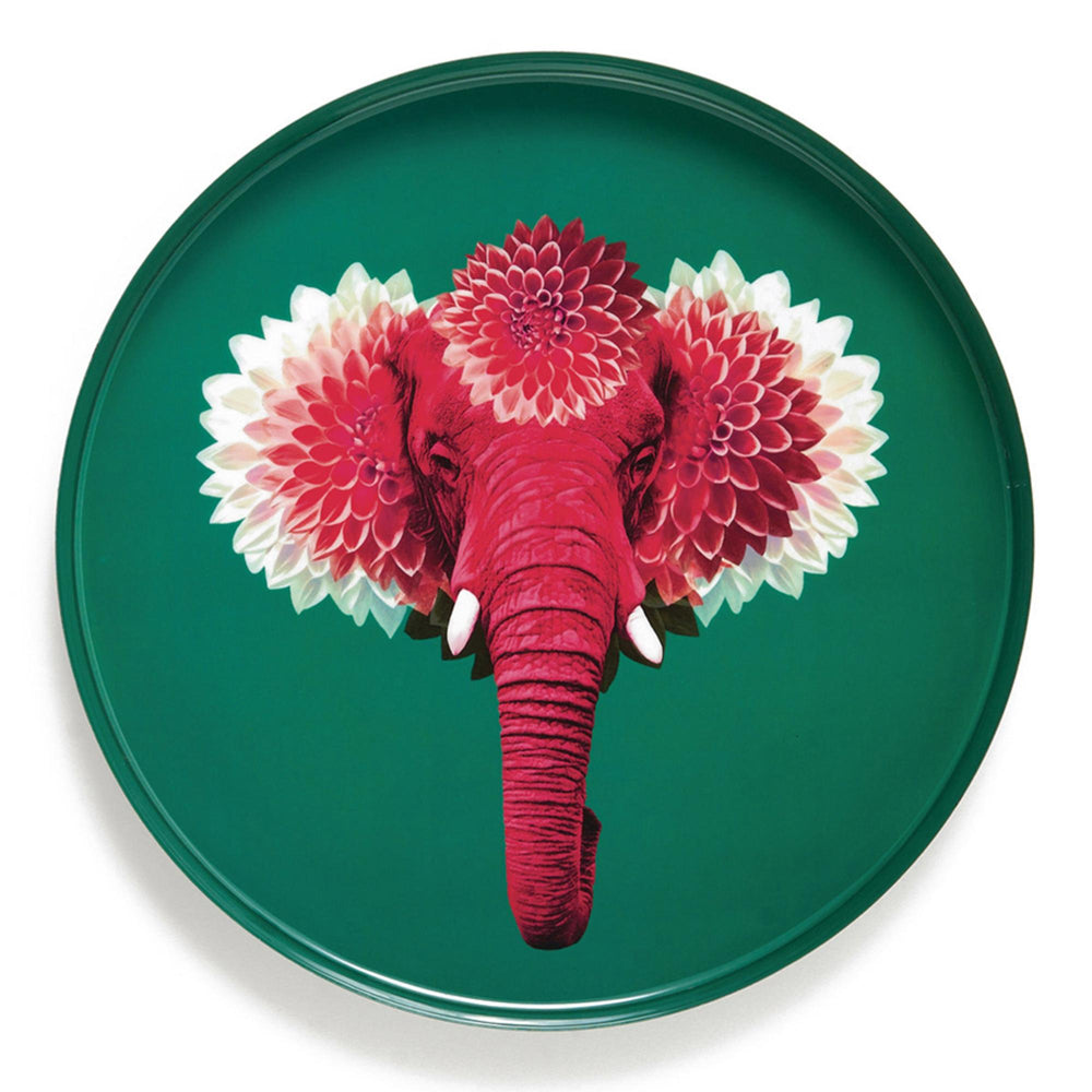 Plateau Rond Imprimé Pachiii