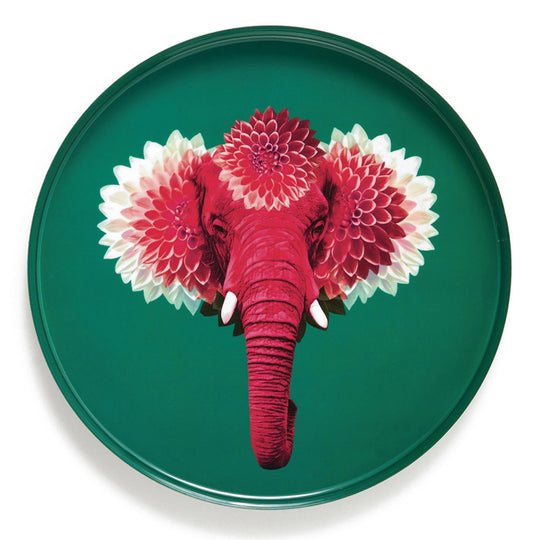 Plateau Rond Imprimé Pachiii