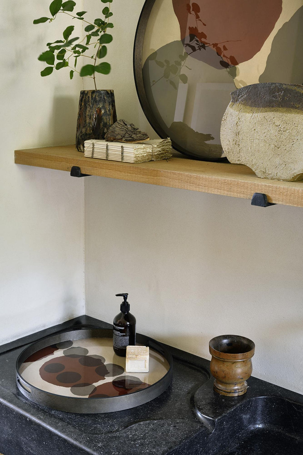 Plateau Rond Layered Dots Pinot