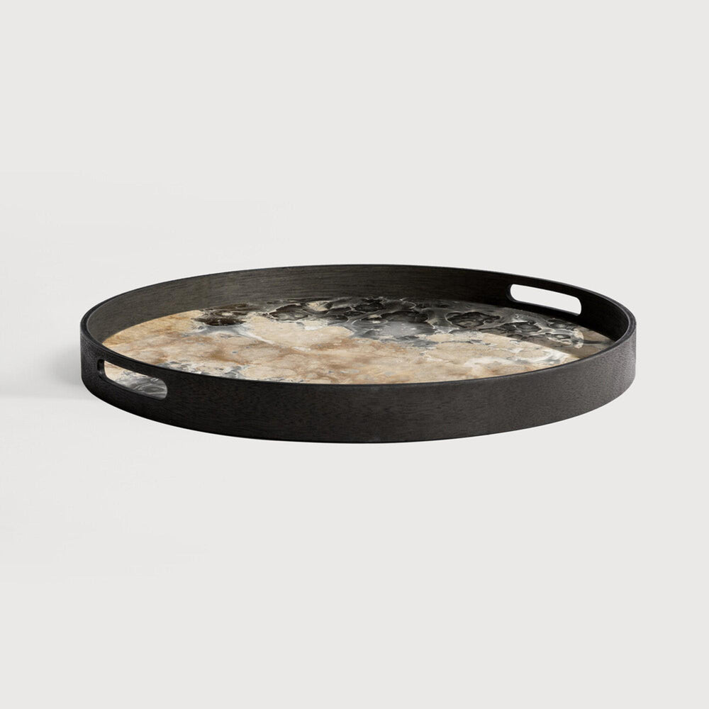 Plateau Rond Organic Organic - Noir