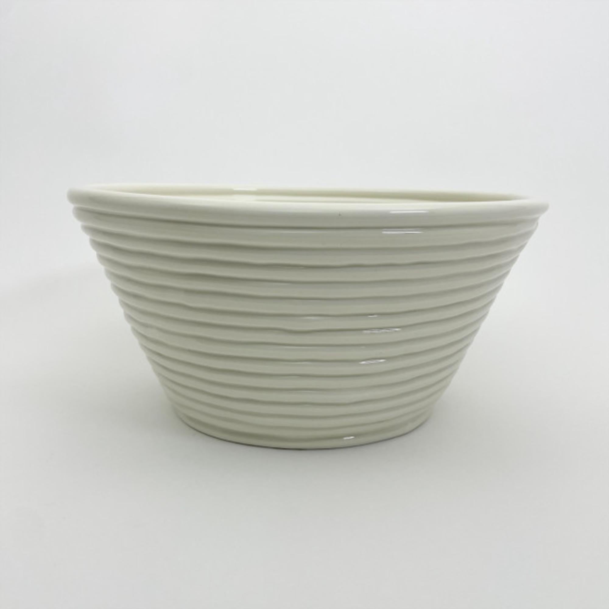 Saladier Cannelé BLANC