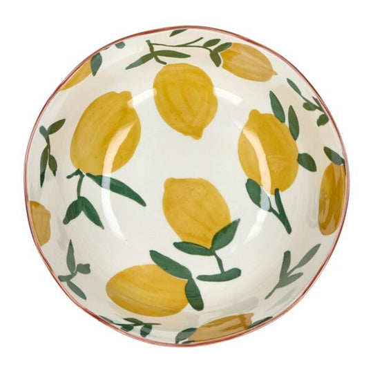 Saladier Décor Mykonos Jaune