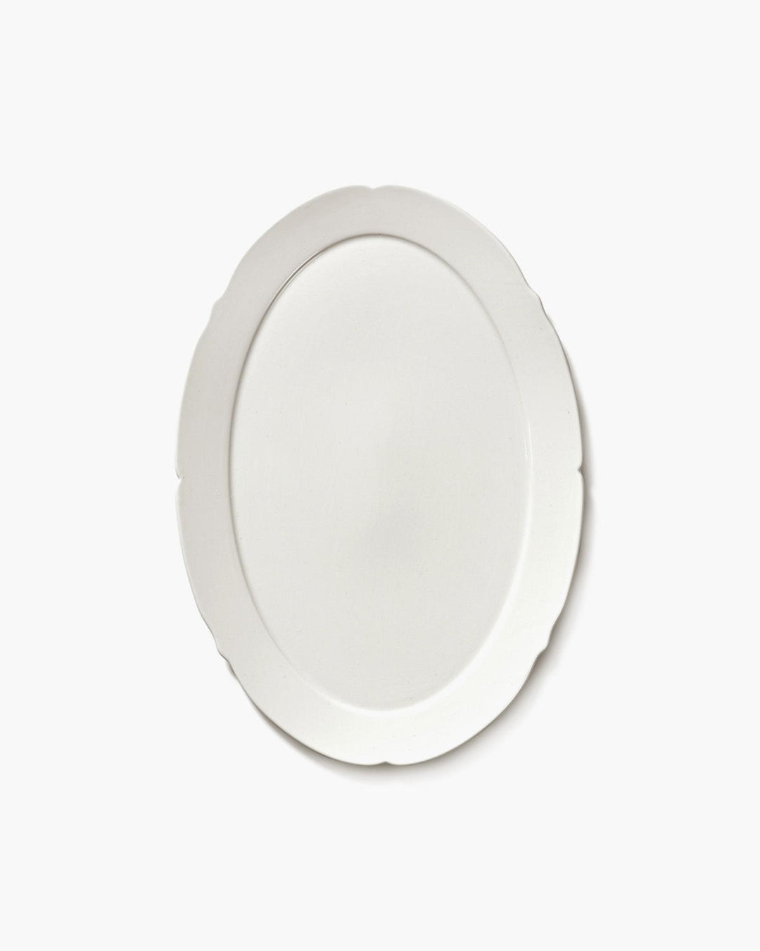 SERAX - Asisette ovale SILHOUETTE BLANC