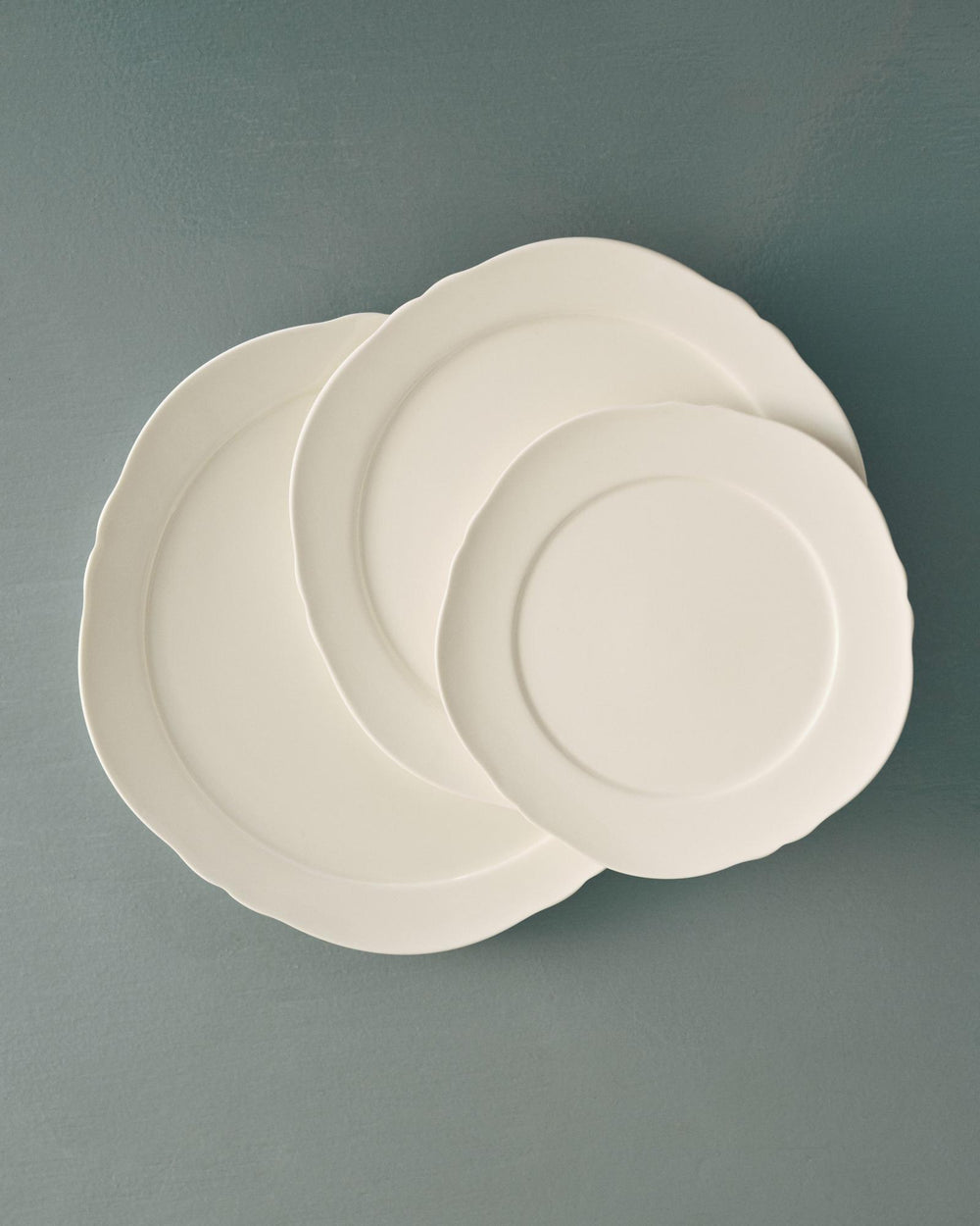 SERAX - Assiette Ronde SILHOUETTE BLANC