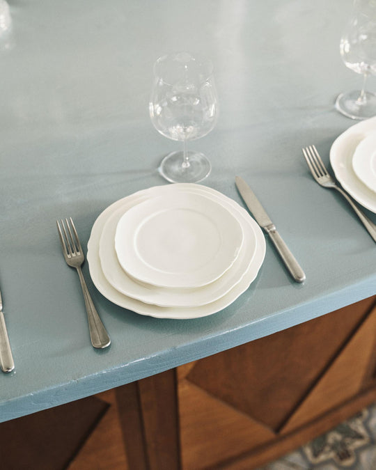 SERAX - Assiette Ronde SILHOUETTE BLANC