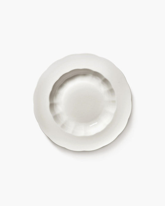 SERAX Plat rond SILHOUETTE BLANC