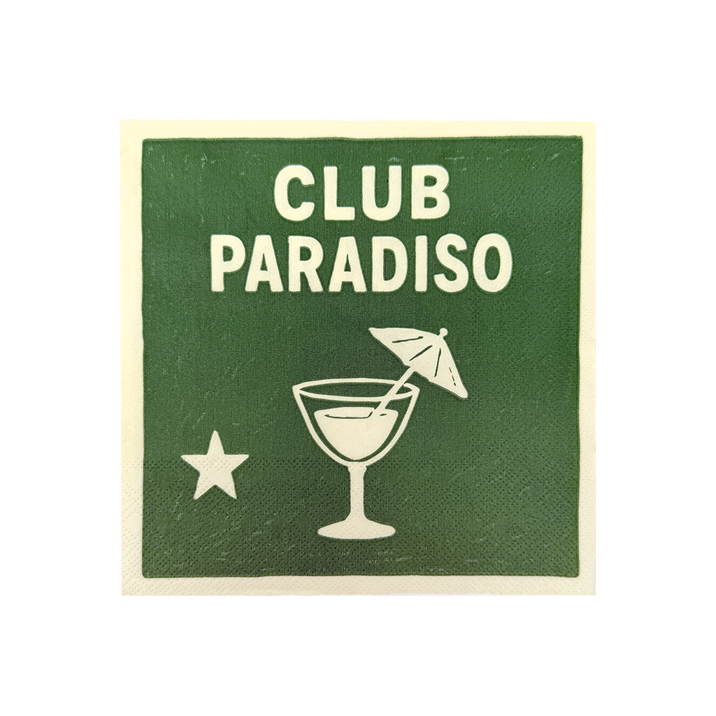 Serviette PAPIER CLUB PARADISIO
