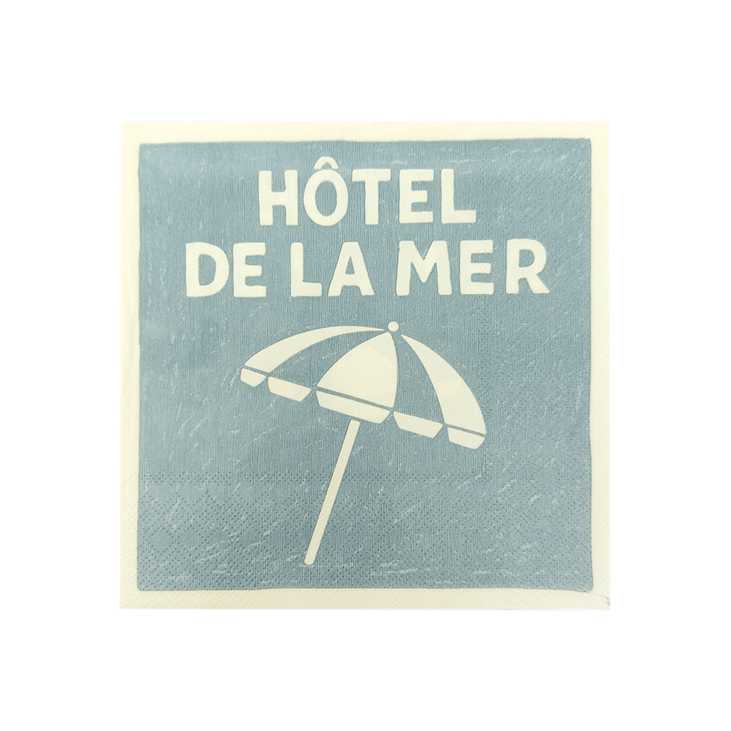 Serviette PAPIER HOTEL DE LA MER