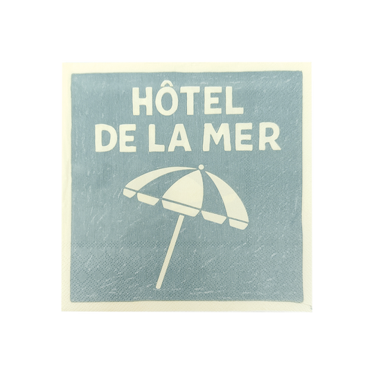 Serviette PAPIER HOTEL DE LA MER